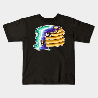 Gay Man Pride Pancakes LGBT Kids T-Shirt